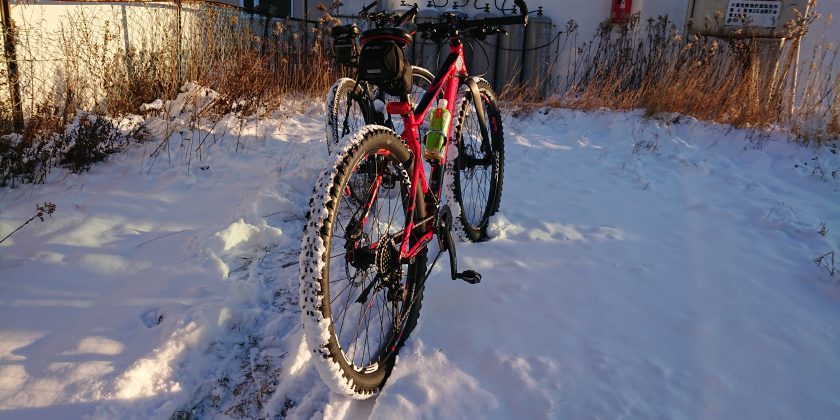自転車で雪道を走るならスパイクタイヤを履こう！ – ＲＥＮの小部屋